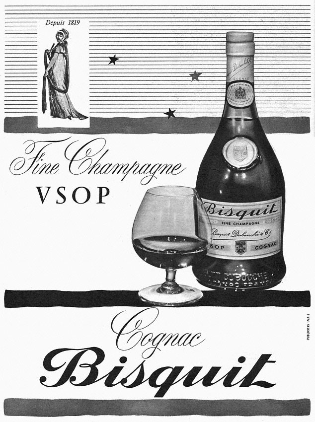 Publicité Bisquit 1960