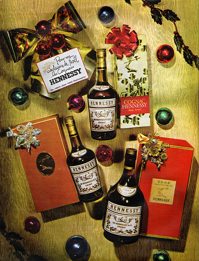 Publicité Hennessy 1963