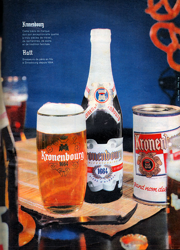 Publicité Kronenbourg 1960