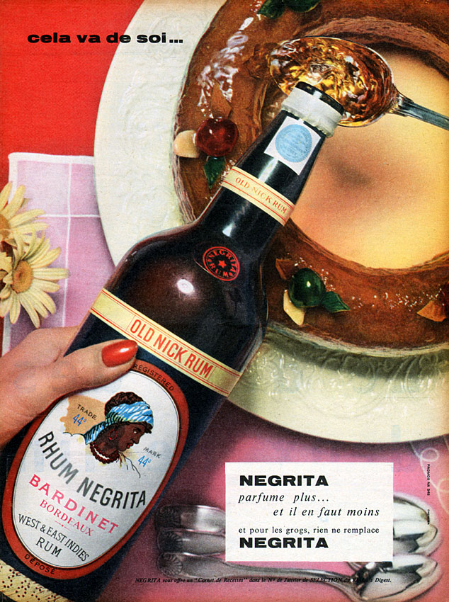 Publicité Negrita 1958