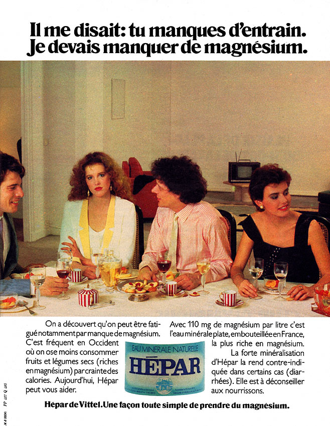 Publicité Hepar 1984