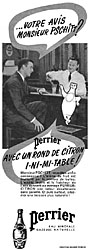 Publicité Perrier 1954