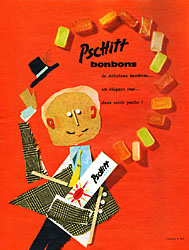 Publicit Pschitt 1962