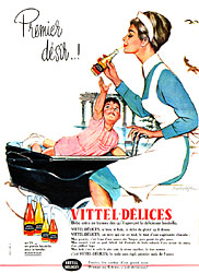 Publicité Vittel 1960