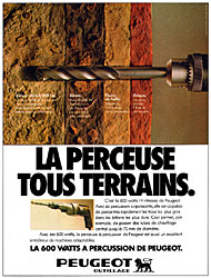 Publicité Peugeot 1979