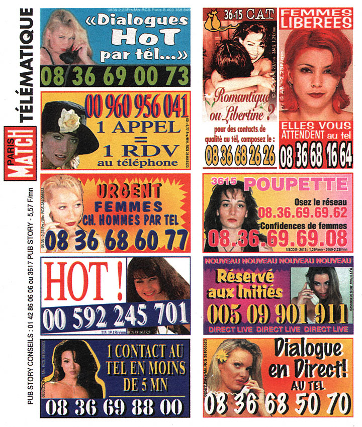 Publicité Telematique 1997