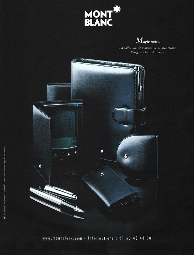 Publicité Mont Blanc 2000