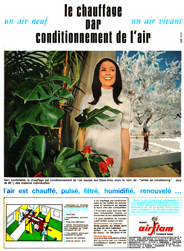 Publicité Airflam 1967