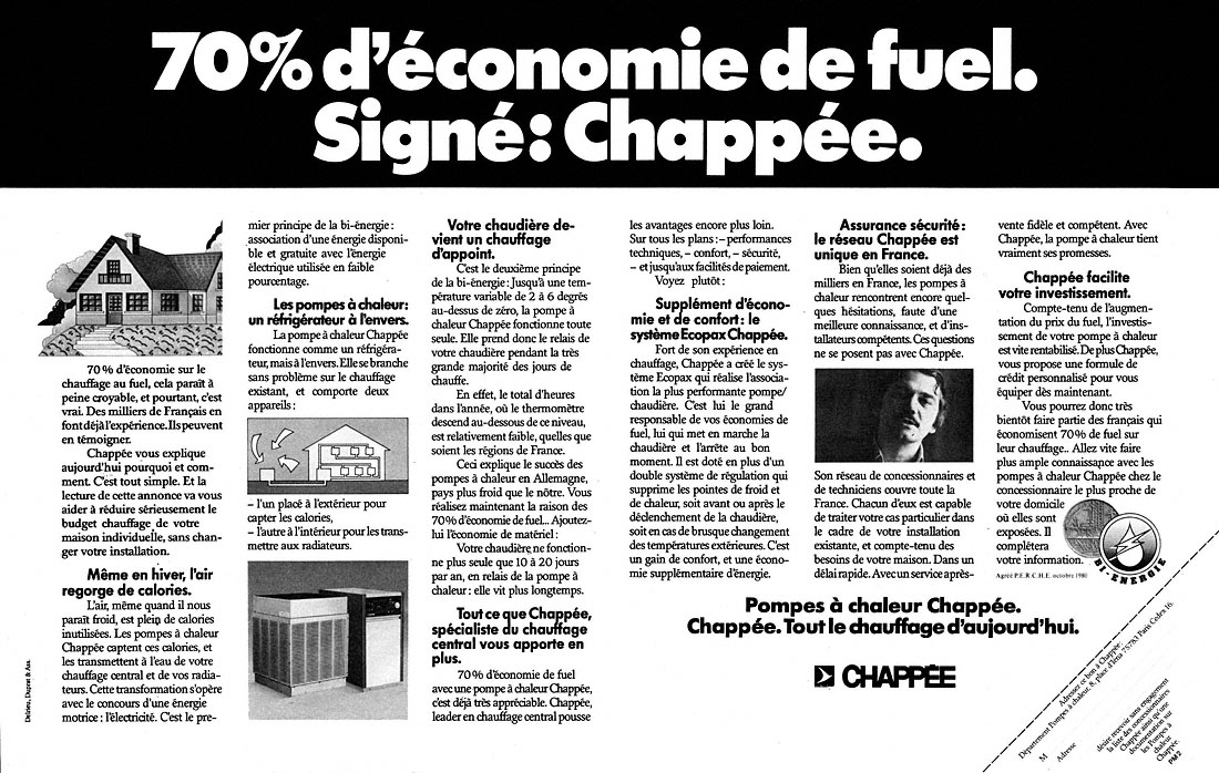 Publicité Chapp�e 1981