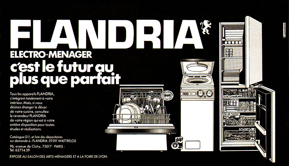Publicité Flandria 1976