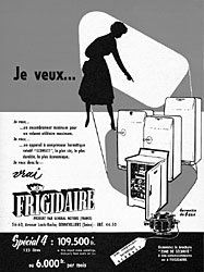 Marque Frigidaire 1954