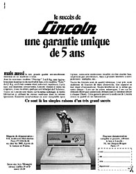 Marque Lincoln 1971
