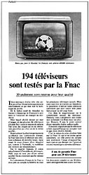 Publicit Fnac 1982