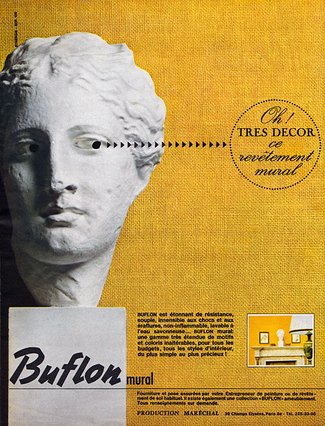 Publicité Buflon 1965
