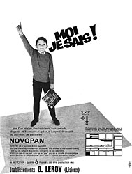 Publicit Novopan 1965