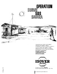 Publicité Saint Gobain 1960