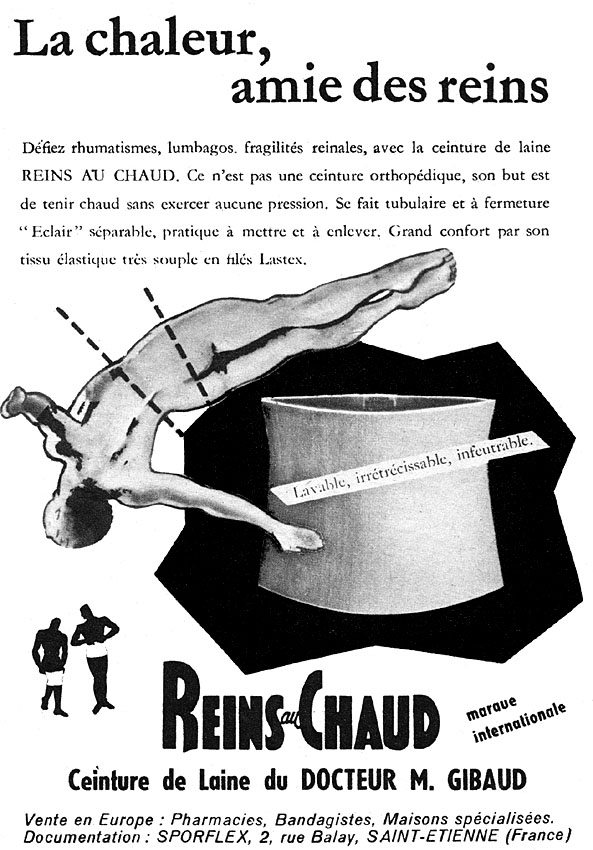 Publicité Gibaud 1956