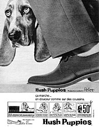 Marque Hush Puppies 1965
