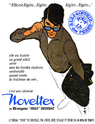 Publicit Noveltex 1962