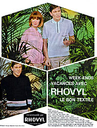 Publicité Rhovyl 1964