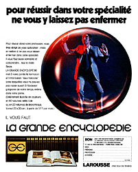 Publicit Larousse 1973
