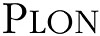 Logo marque Plon
