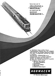 Publicité Normacem 1957