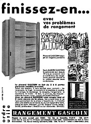 Publicité Gascoin 1957