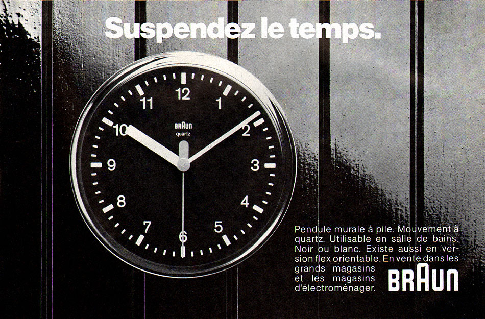 Publicité Braun 1980