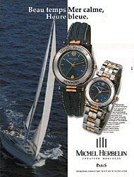 Publicité Michel Herbelin 1996