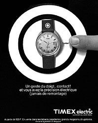 Publicité Timex 1971