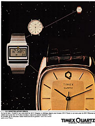 Publicit Timex 1982