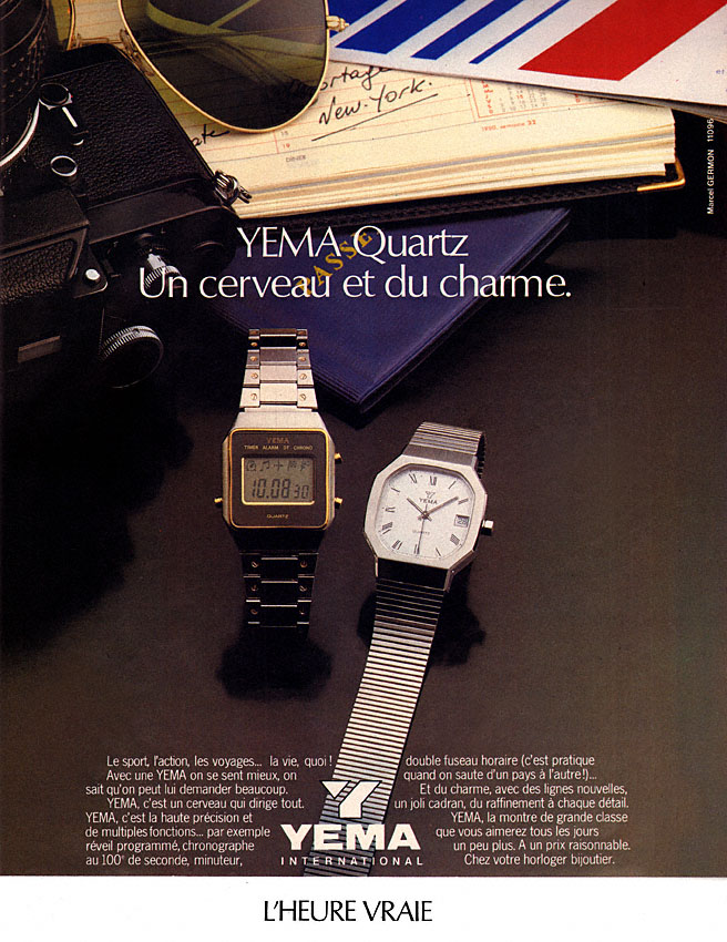 Publicité Yema 1980