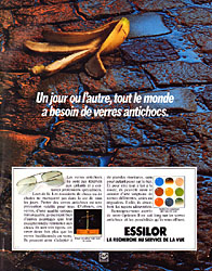 Publicité Essilor 1979