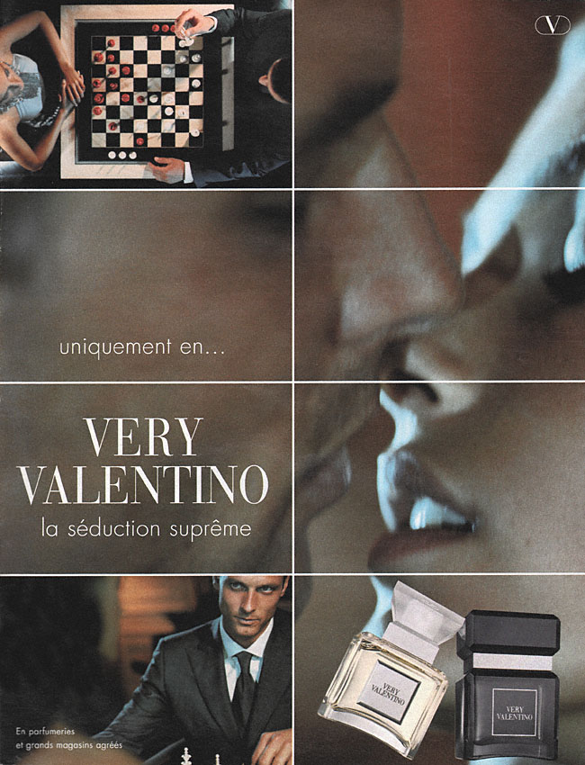 Publicité Valentino 2000