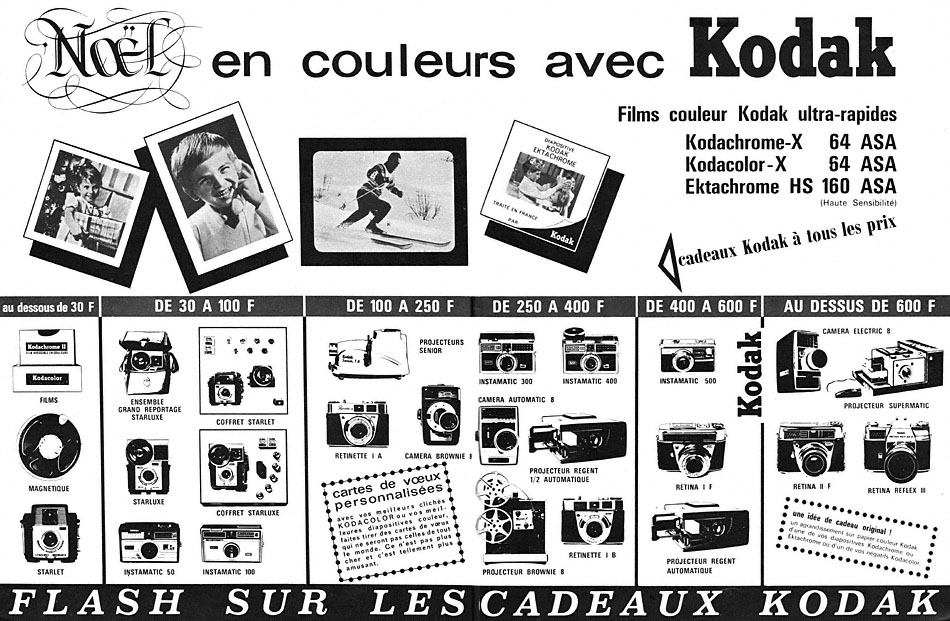 Publicité Kodak 1963