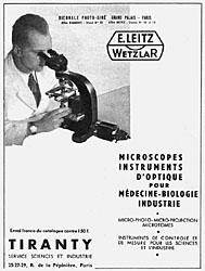 Publicité Leitz 1954