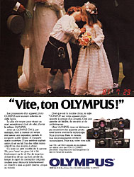 Publicit Olympus 1982