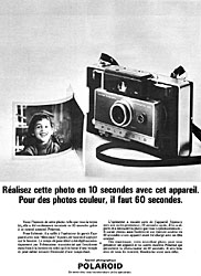Publicité Polaroid 1964