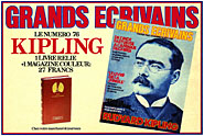 Publicit Grands crivains 1988