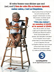 Publicité La5 1996