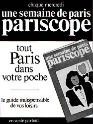 Marque Pariscope 1986