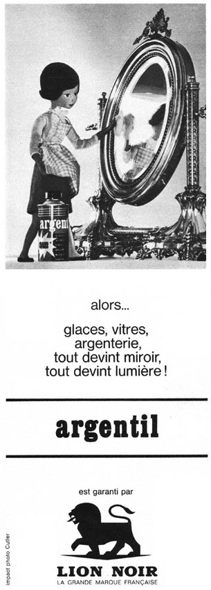 Publicité Lion Noir 1963