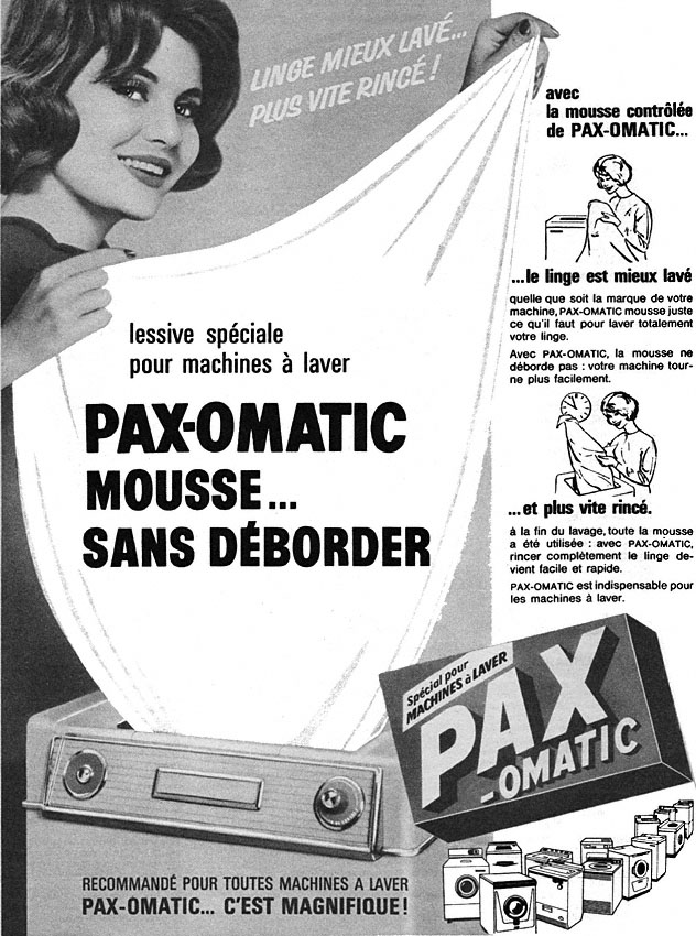 Publicité Pax 1962