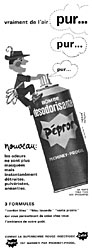 Publicité Pepror 1964