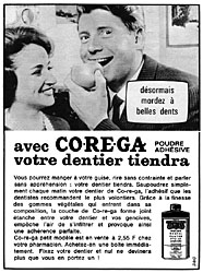 Publicit Corega 1965