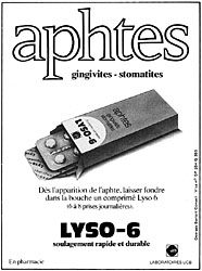 Publicit Lyso-6 1983