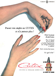 Marque Cutex 1950