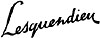 Logo marque Lesquendieu