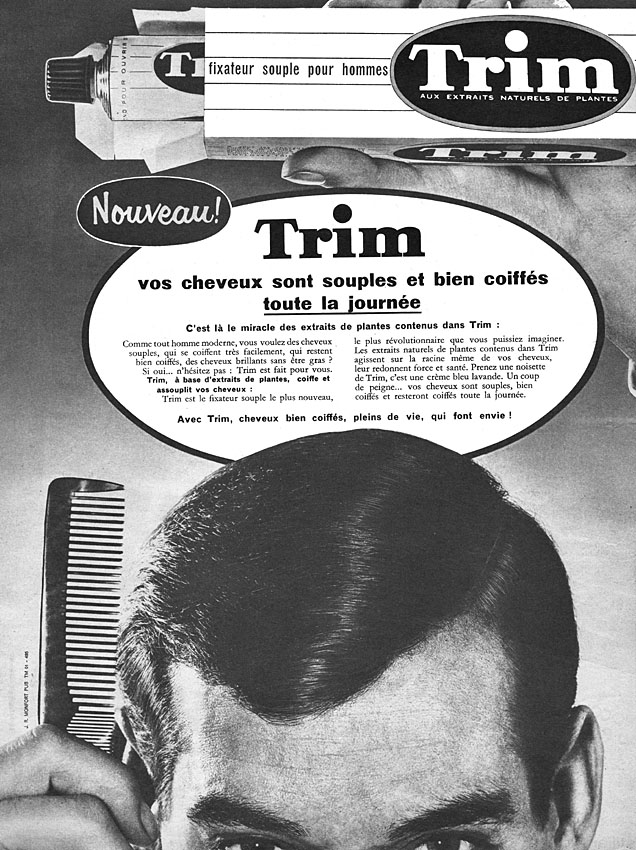 Publicité Trim 1962